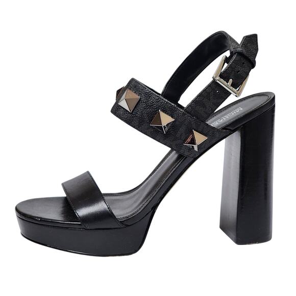 MK Michael Kors Studded Stud Wren 9.5 High Heel Pumps - Picture 3 of 9